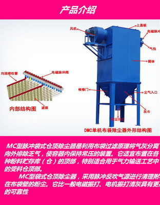 單機脈沖布袋除塵器 高效除塵的工業環保利器